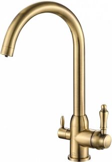 Смеситель для кухни ZORG Steel Hammer SH 723 BRONZE